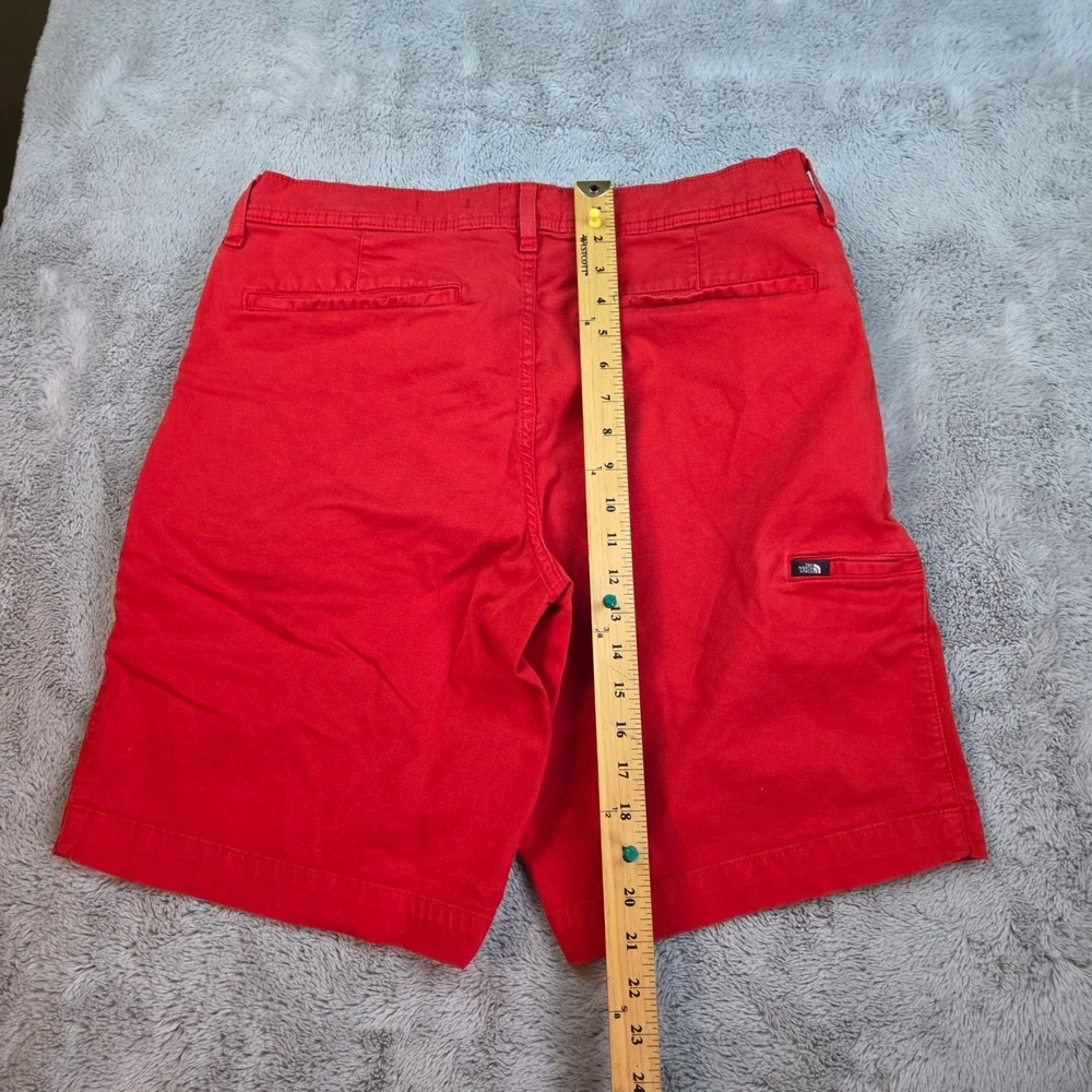 The North Face Chino Shorts Mens Sz 36 California Heritage Stretch Cotton Red